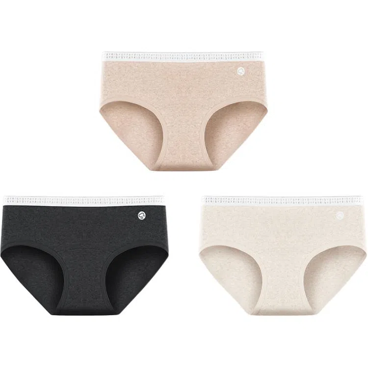 欧迪芬 舒适百搭柔软亲肤运动中腰内裤 女款 组合装