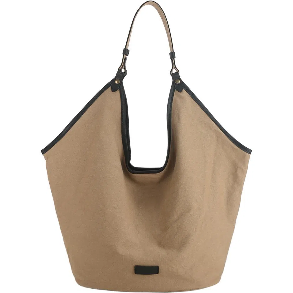 VANDEE Striped Tote Bag