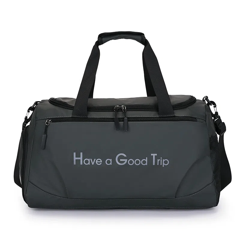 科物酷 大容量行李干湿分离时尚运动短途潮流出行 牛津布 健身包旅行包 男女同款情侣款 灰色/黑色/绿色/蓝色