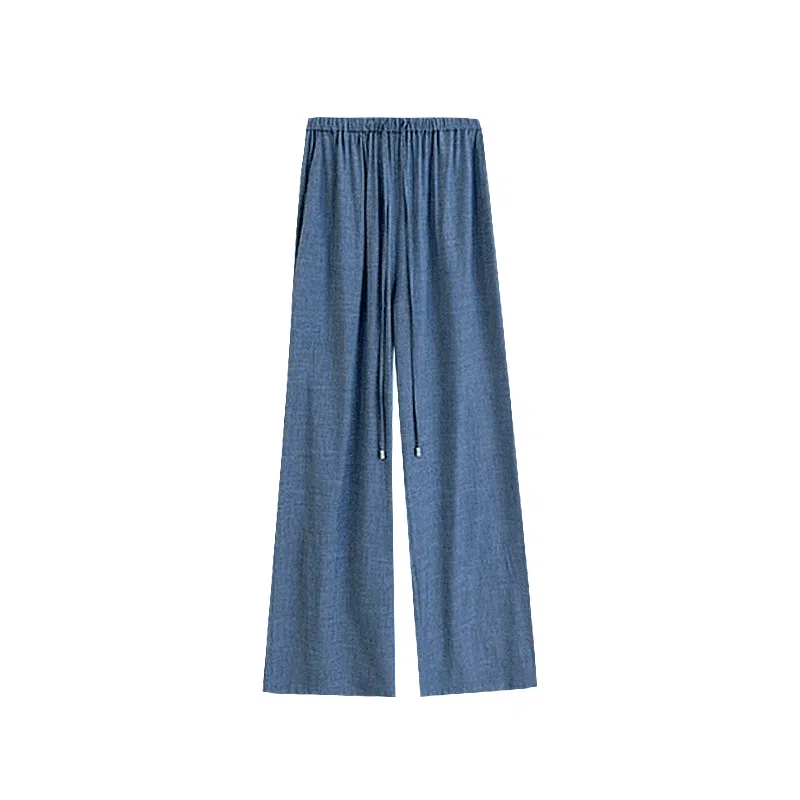 卡路莉 冰丝阔腿裤女休闲裤 女款