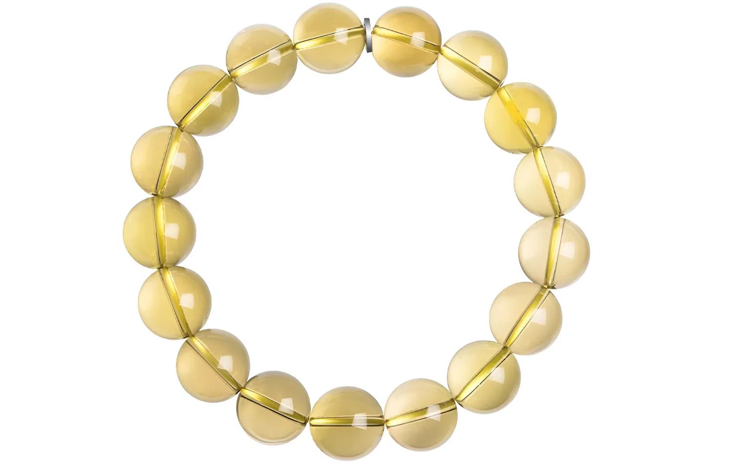 石头记 招财进宝 时来运转寓意八方来财 暴富 做个富婆 小众设计不规则串珠配饰 新中式国朝好运 礼盒款天然 黄水晶 手串 男女同款情侣款