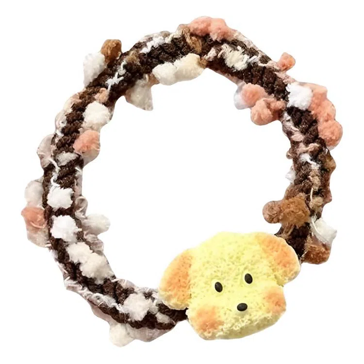 希铃 彩色可爱百搭高弹力 棉麻 头绳 女款