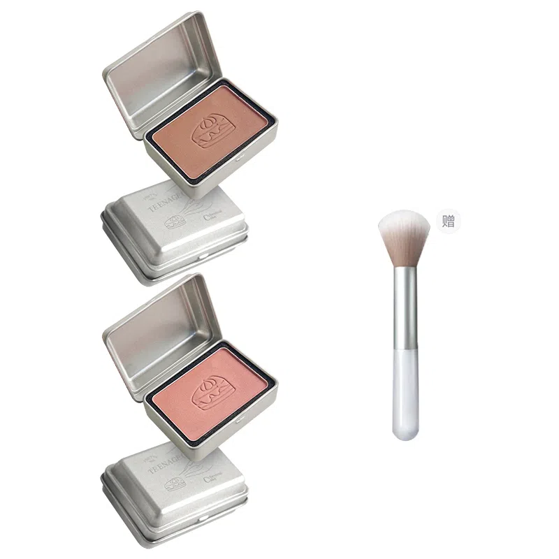 丽洁悠 半岛铁盒腮红显白早八 提亮肤色