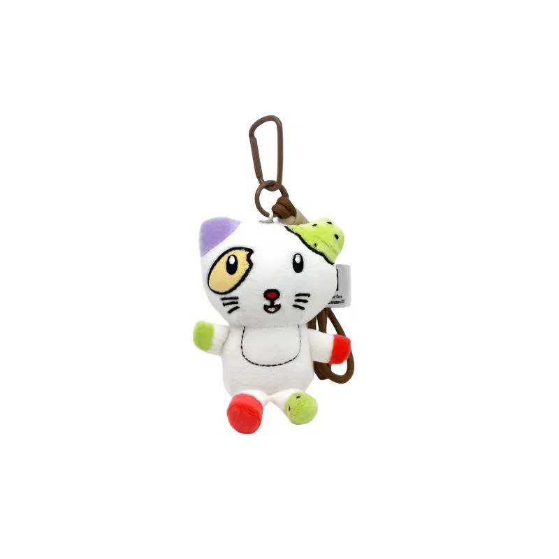 丹琴 搞怪丑萌小怪猫咪公仔 小众个性书包背包挂饰闺蜜玩偶钥匙扣 毛绒 挂件 男女同款情侣款