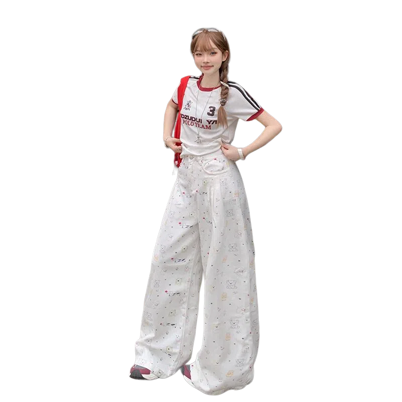 NVRFRGT Wide Leg Pants