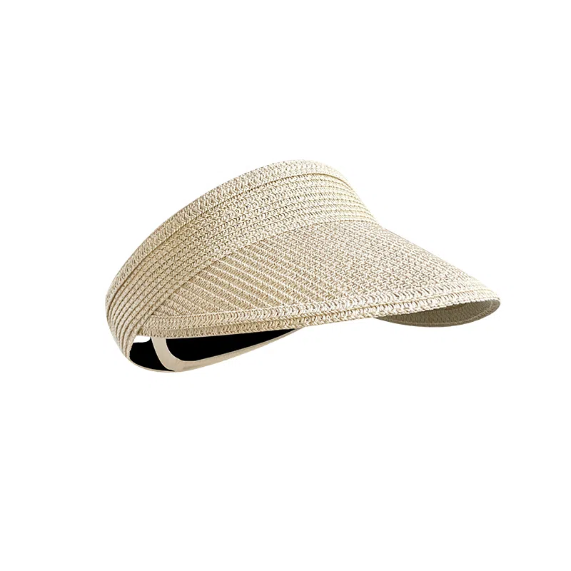 艾佳微 户外防晒遮阳防紫外线 聚酯纤维 空顶帽 男女同款情侣款