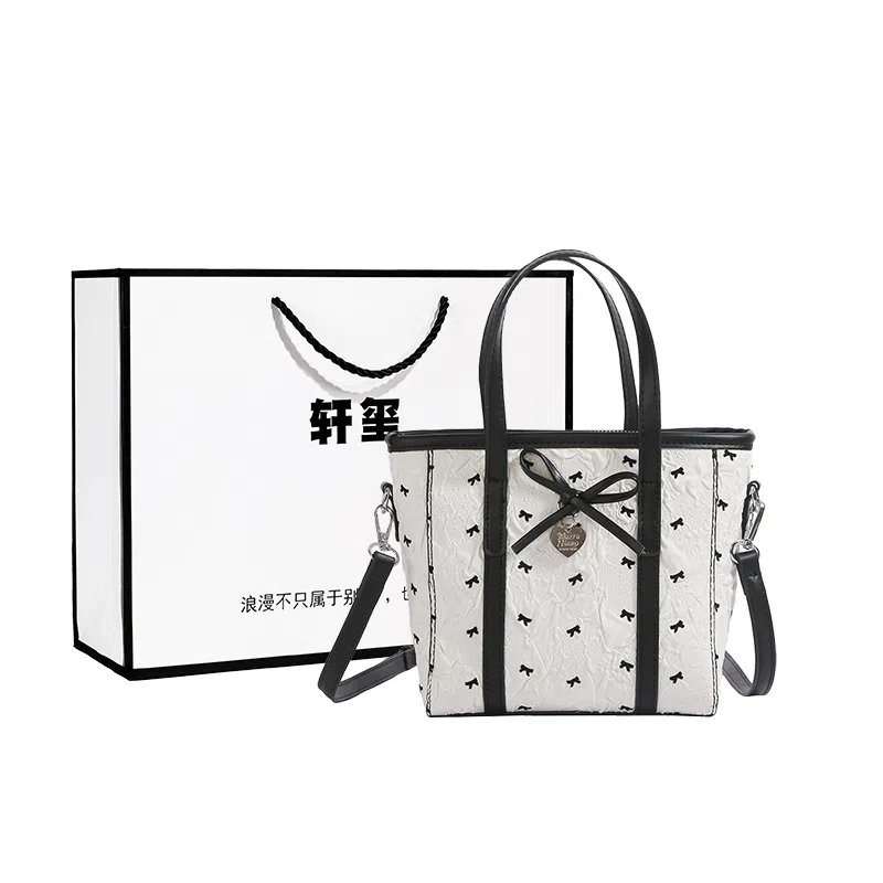 轩玺 蝴蝶通勤时尚 尼龙布 单肩手提包 女款 多色
