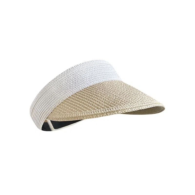 艾佳微 户外防晒遮阳防紫外线 聚酯纤维 空顶帽 男女同款情侣款