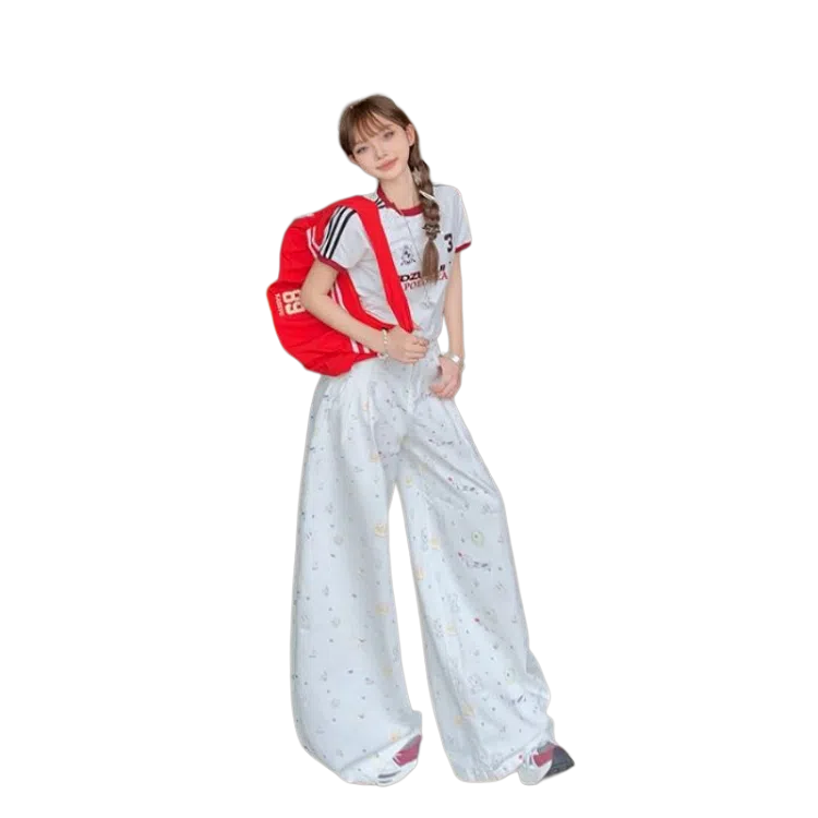 NVRFRGT Wide Leg Pants