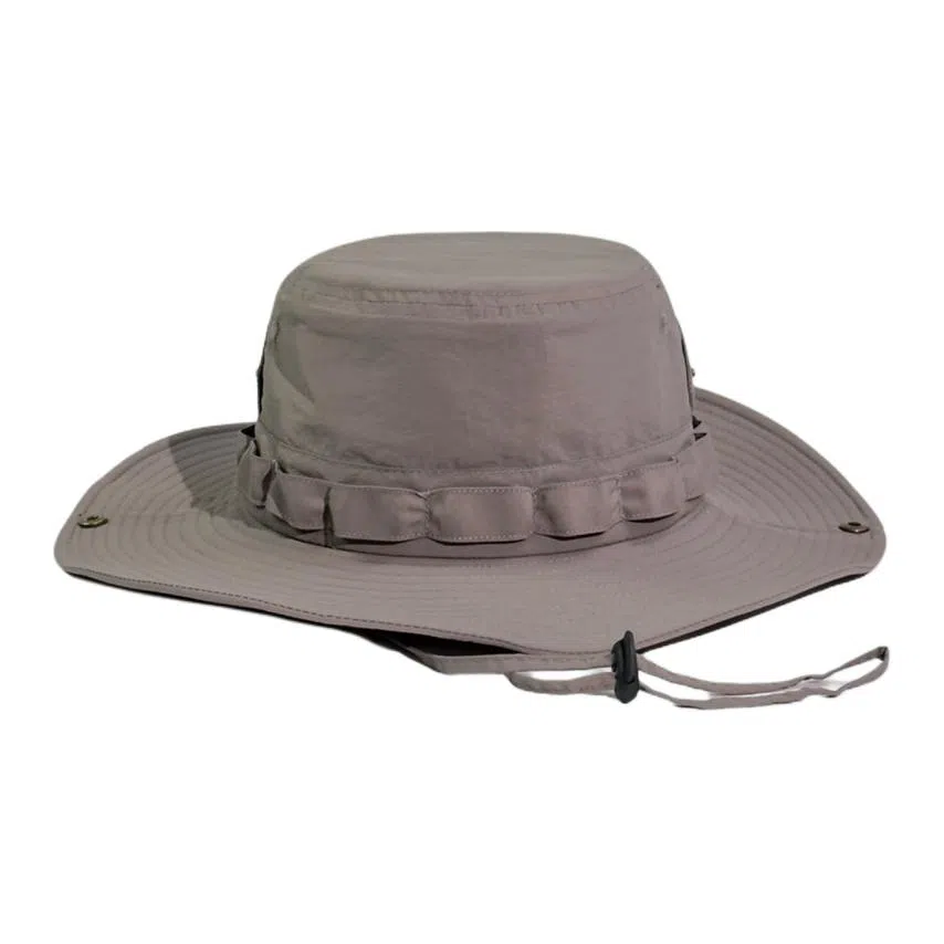 山一丸 山系遮阳帽子徒步登山露营户外钓鱼西部牛仔 锦纶 渔夫帽 男女同款情侣款