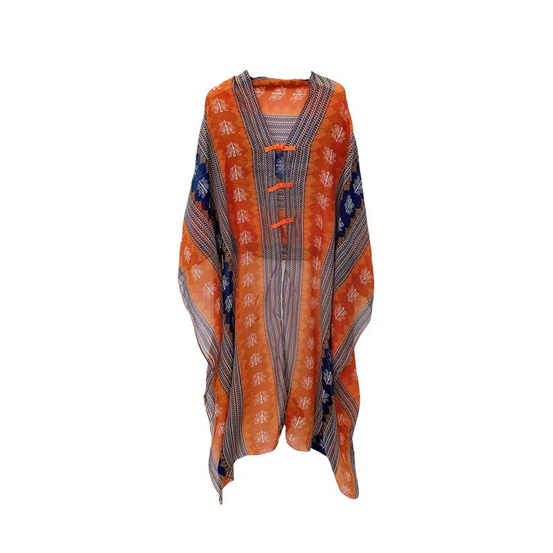 艾佳微 民族风长款百搭新疆西藏云南旅游景点拍照海边防晒 披肩 男女同款情侣款