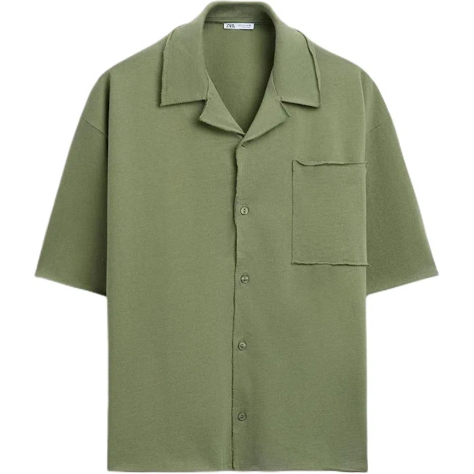 ZARA Button Short Sleeve Shirt