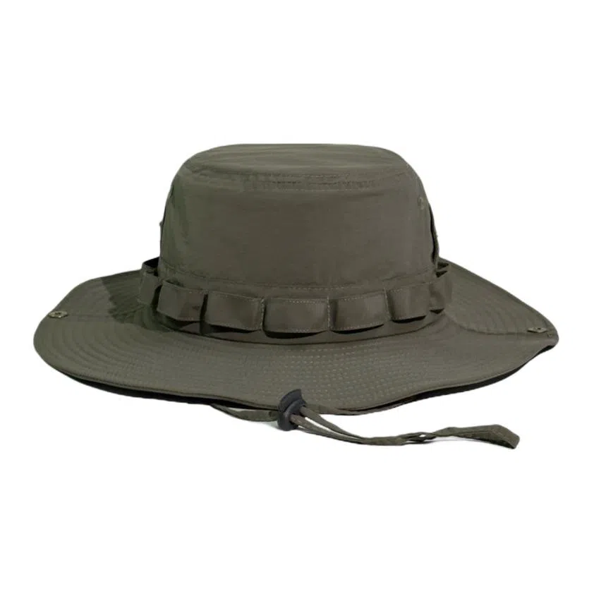 山一丸 山系遮阳帽子徒步登山露营户外钓鱼西部牛仔 锦纶 渔夫帽 男女同款情侣款