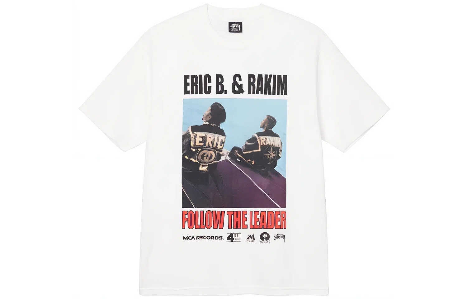 Stussy Follow The Leader Tee White