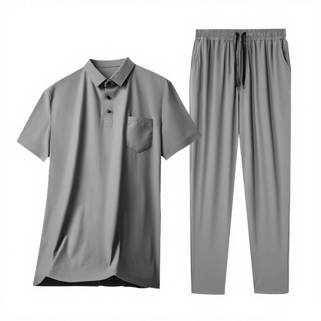 Laoyeche Summer Breathable Men's Casual Sports Set