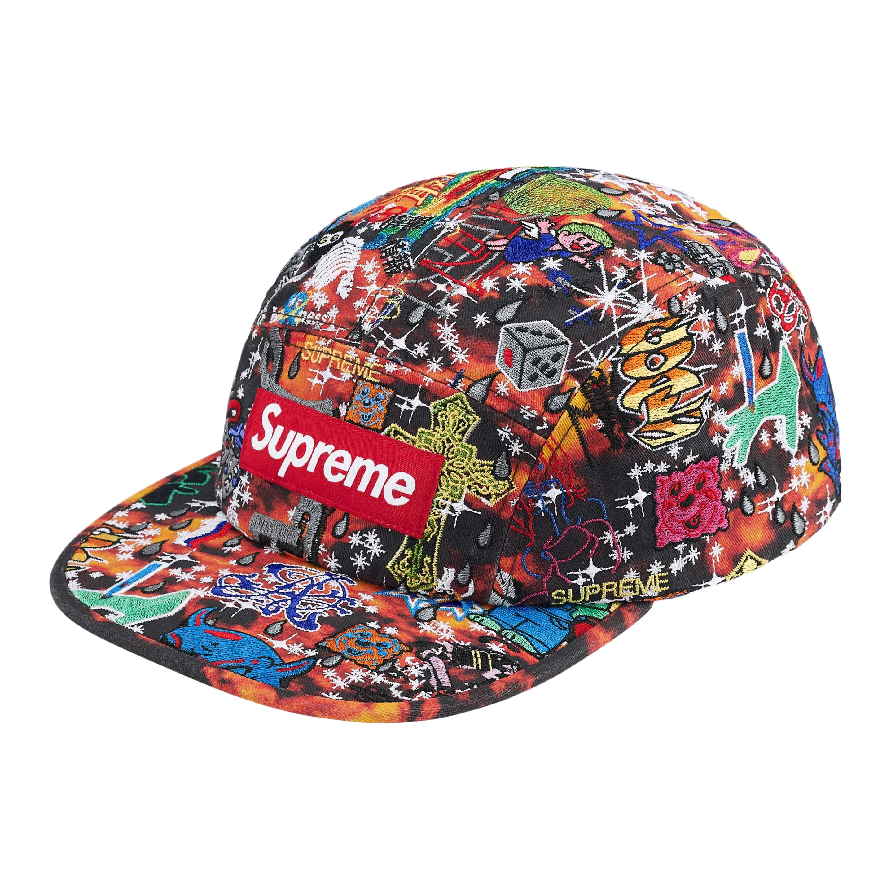 Supreme AOI Embroidered Camp Cap