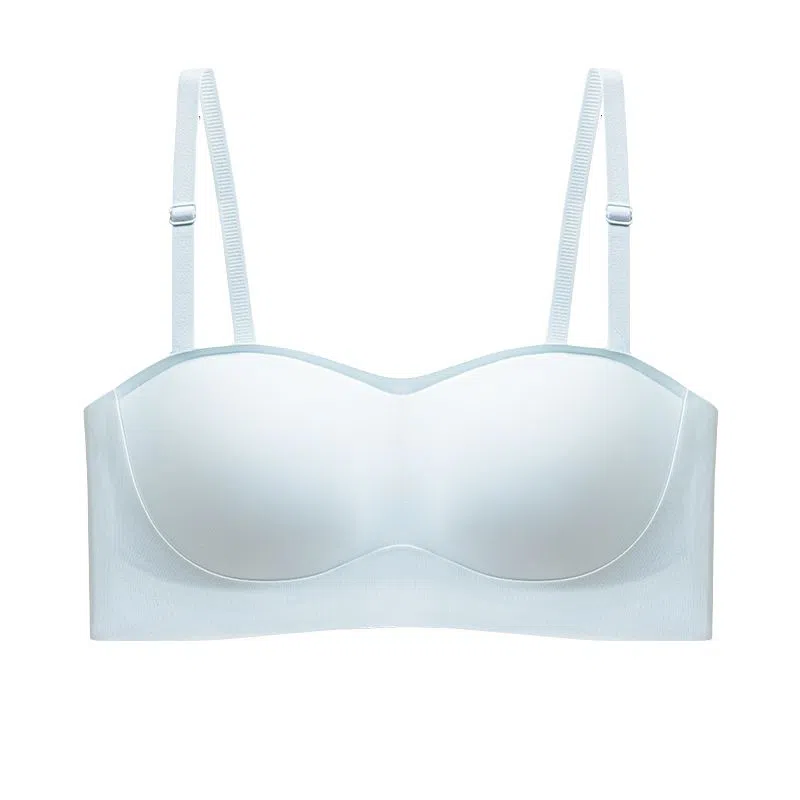 欧迪芬 聚拢上托防外扩稳固无肩带防滑前交叉扣防汗不掉婚纱礼服吊带专用抹胸裹胸夏季文胸 女款