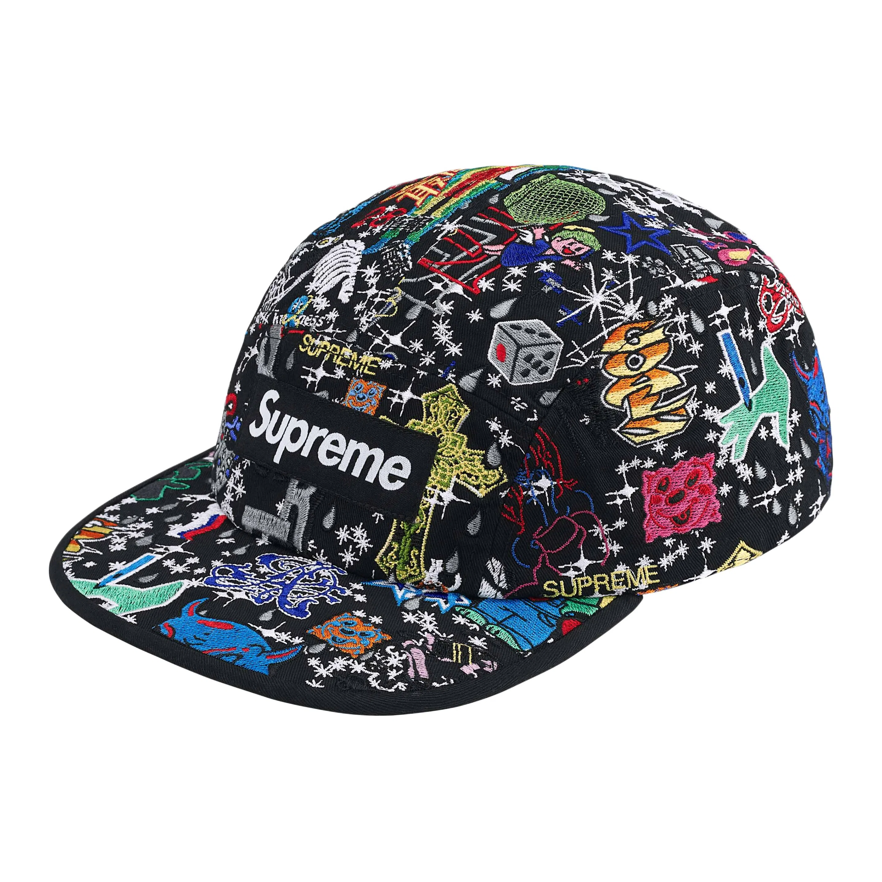 Supreme AOI Embroidered Camp Cap