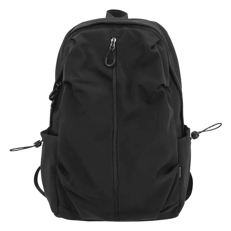 南潇湘 工装机能百搭个性运动街头 尼龙 双肩包 常规 男女同款情侣款 米白色/黑色/酒红色/卡其色/绿色