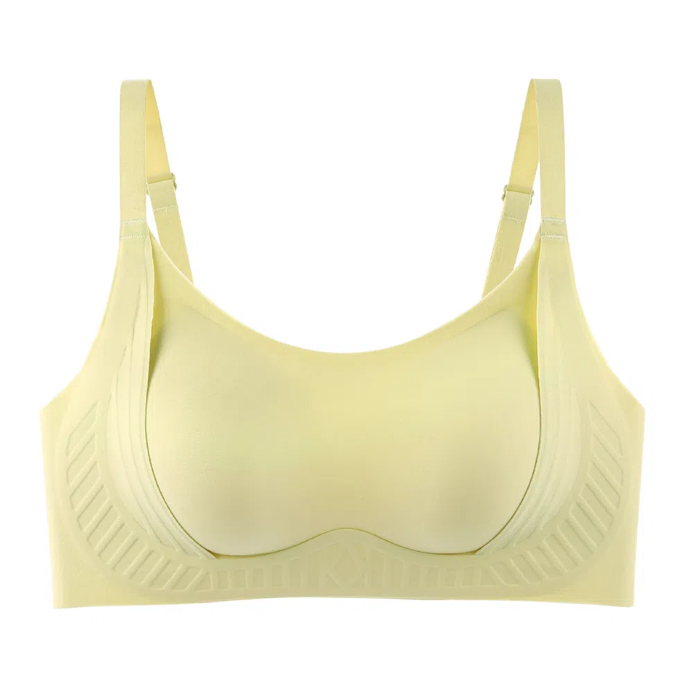 欧迪芬 无痕聚拢上托大胸显小收副乳防下垂调整型无钢圈性感美背文胸 女款