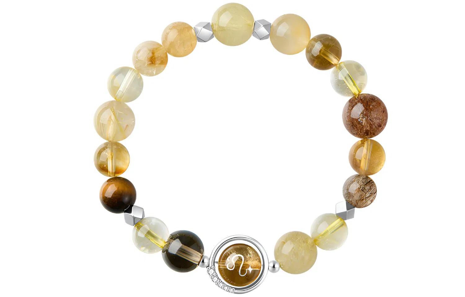 【招财转运】 石头记 十二星座 做个富婆暴学业事业上岸情绪稳定净化负能量新中式国潮风设计款#好运天然 多色水晶 手串 男女同款情侣款