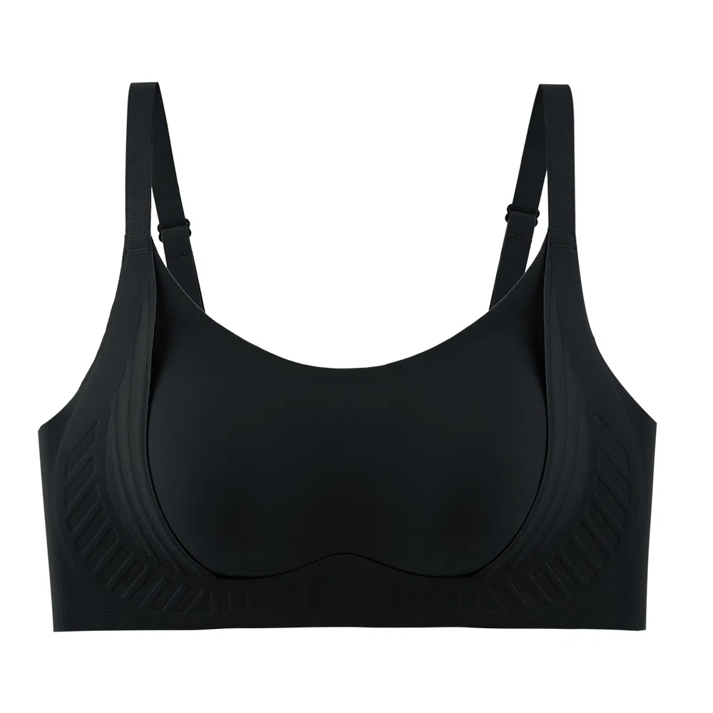 欧迪芬 无痕聚拢上托大胸显小收副乳防下垂调整型无钢圈性感美背文胸 女款