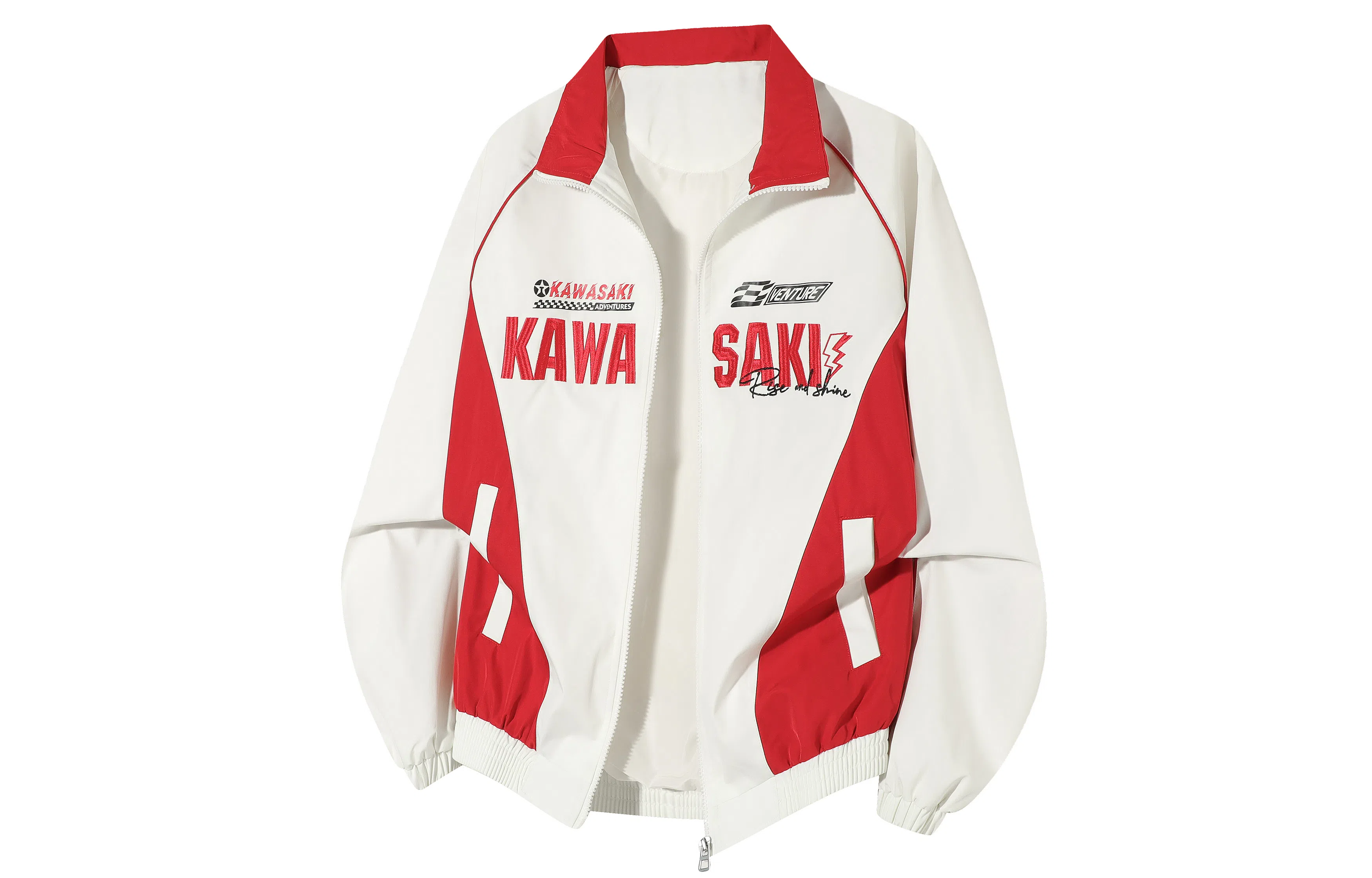 Kawasaki Retro Logo Zip Jacket