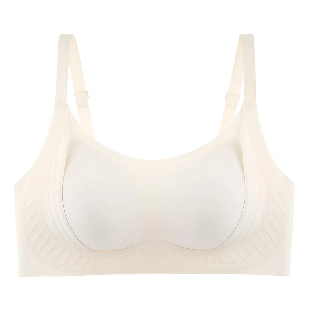 欧迪芬 无痕聚拢上托大胸显小收副乳防下垂调整型无钢圈性感美背文胸 女款