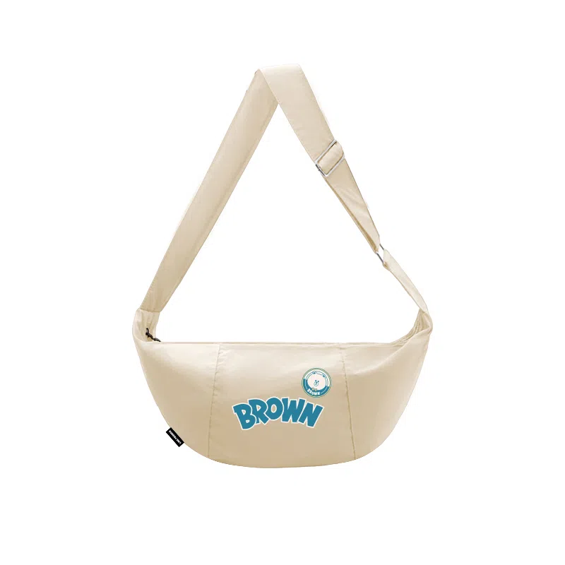 LINE FRIENDS Brown Bear Crossbody Bag