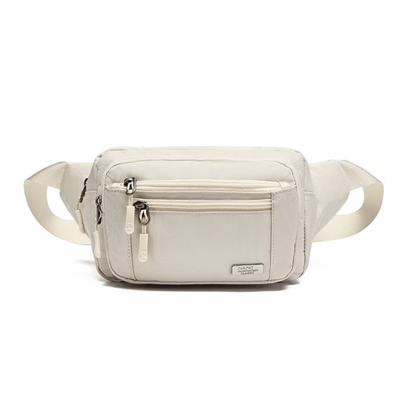 埃尔蒙特 多功能运动跑步简约 涤纶（聚酯纤维） 腰包 男女同款情侣款 黑色/卡其