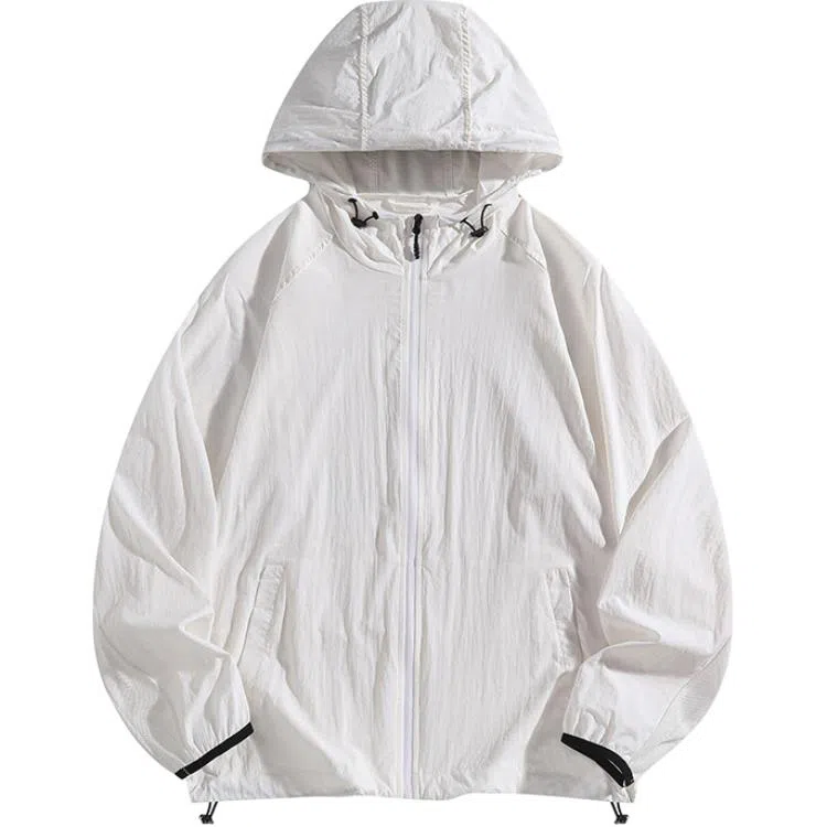 欧迪芬 户外运动柔软舒适轻薄休闲超轻皮肤衣超薄外套潮 透气速干防紫外线防晒服 女款