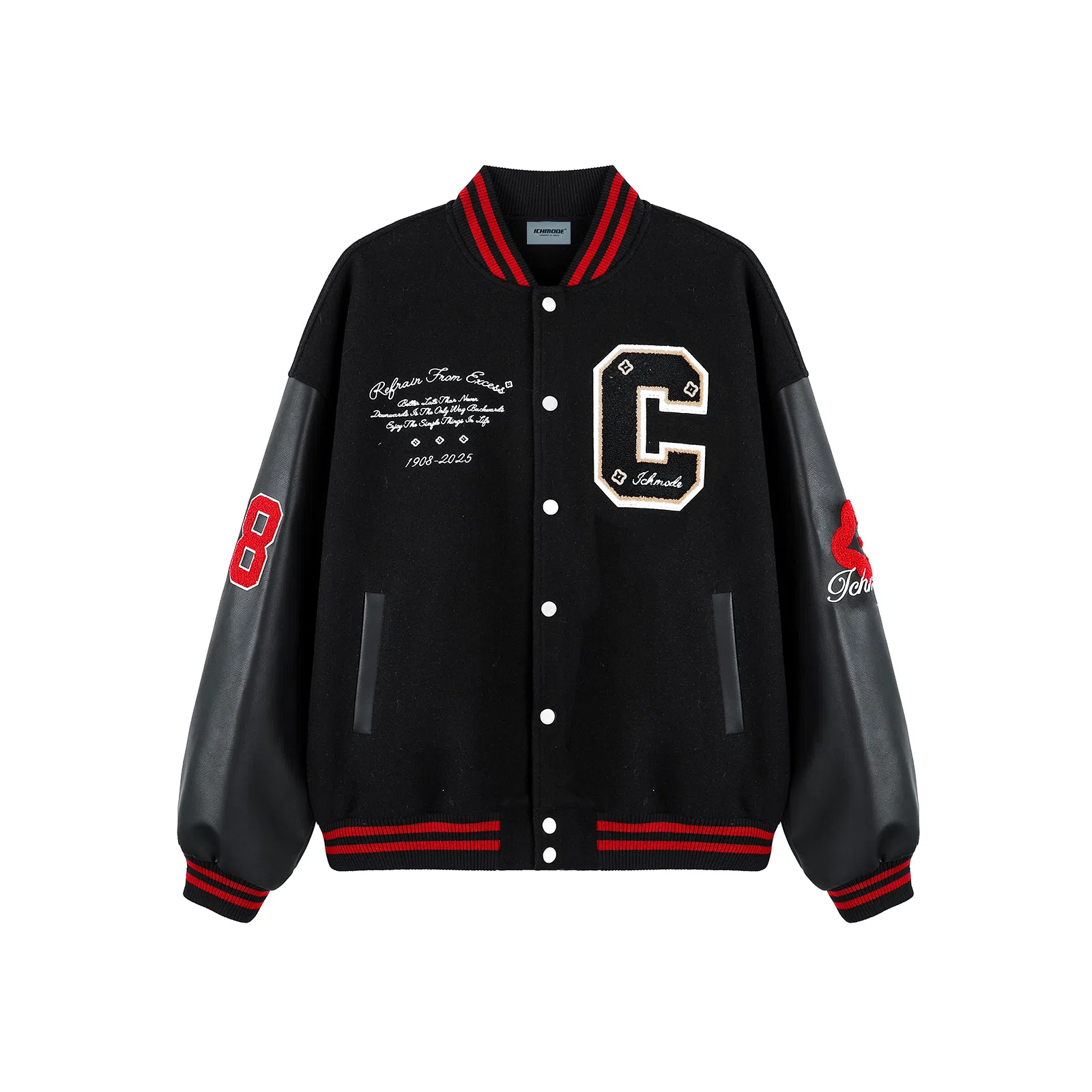 ICH MODE Classic Baseball Jacket