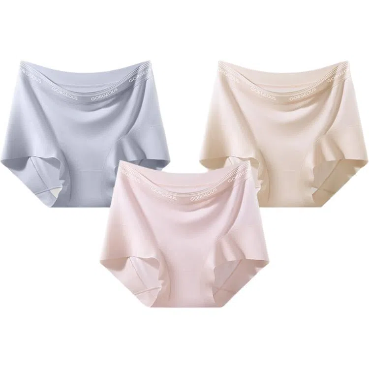 欧迪芬 全棉裆抑菌莫代尔简约三角裤高腰内裤 女款