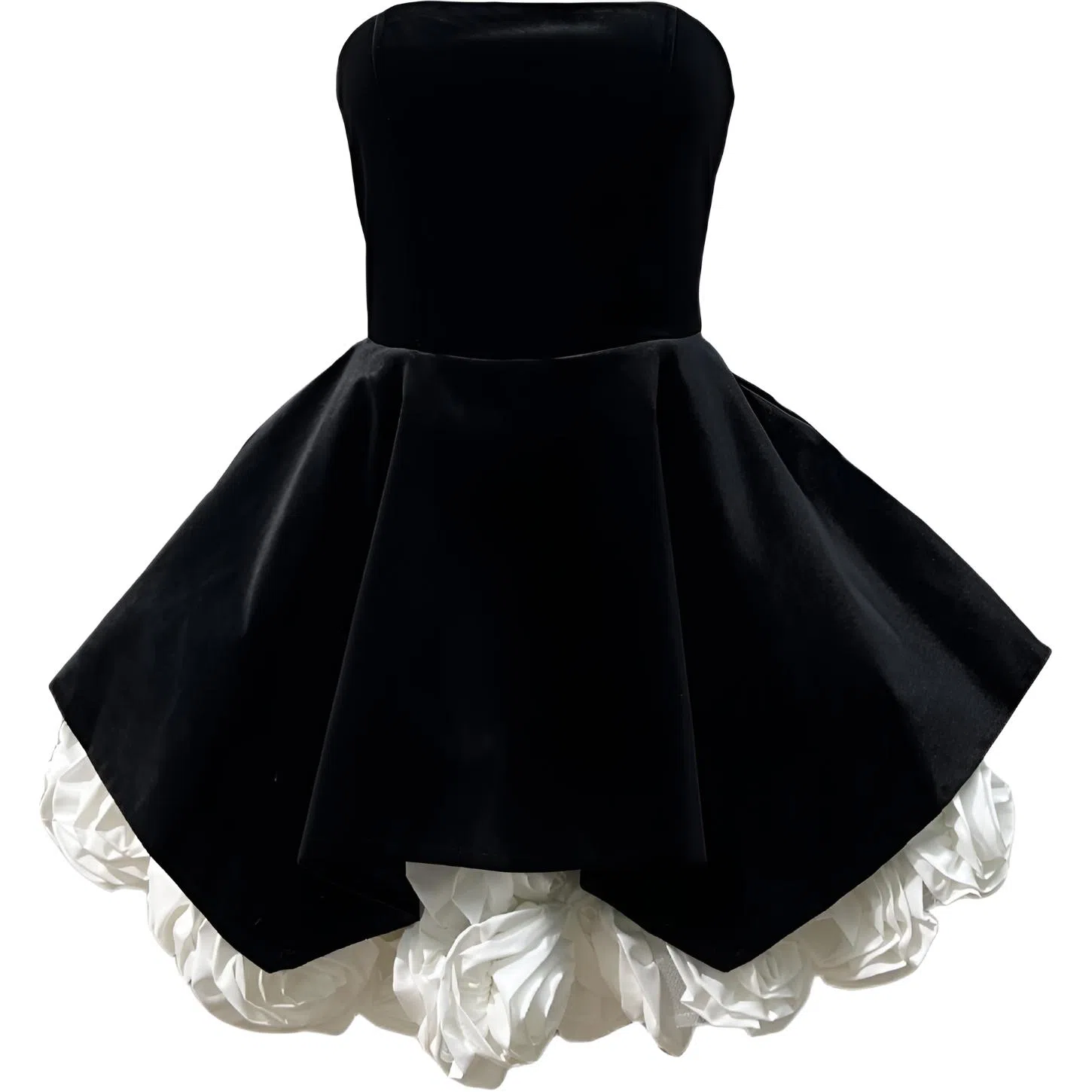 ONE SHALLOW Bustier Rose Dress