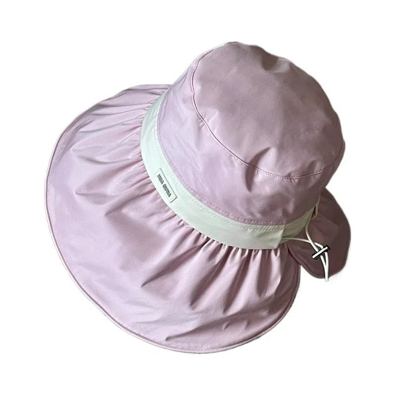 梦特娇 休闲时尚旅游 聚酯纤维 防晒帽 女款