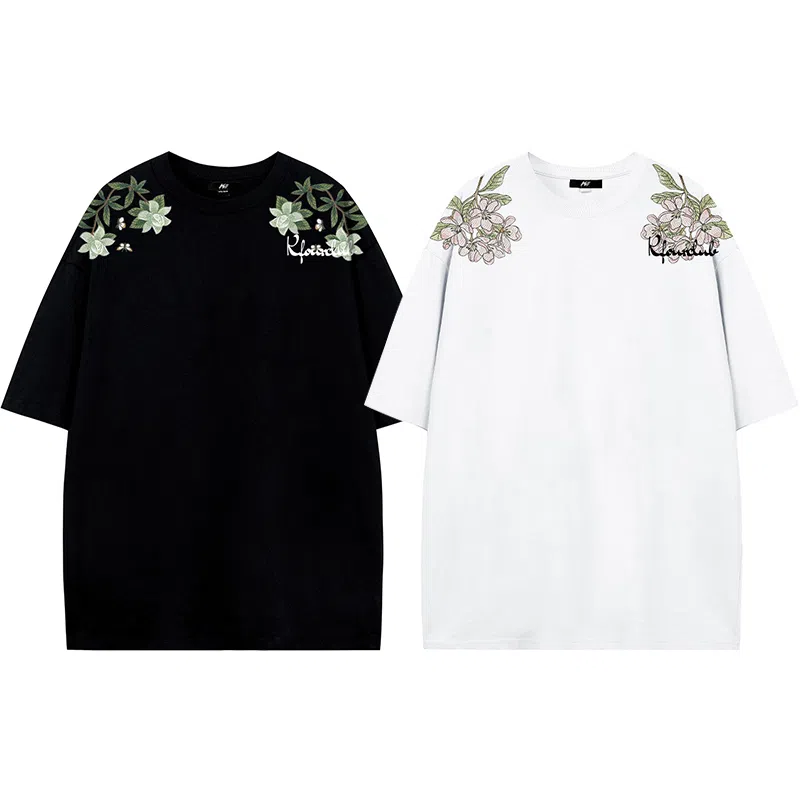 K411 Vintage Floral Logo T-Shirt