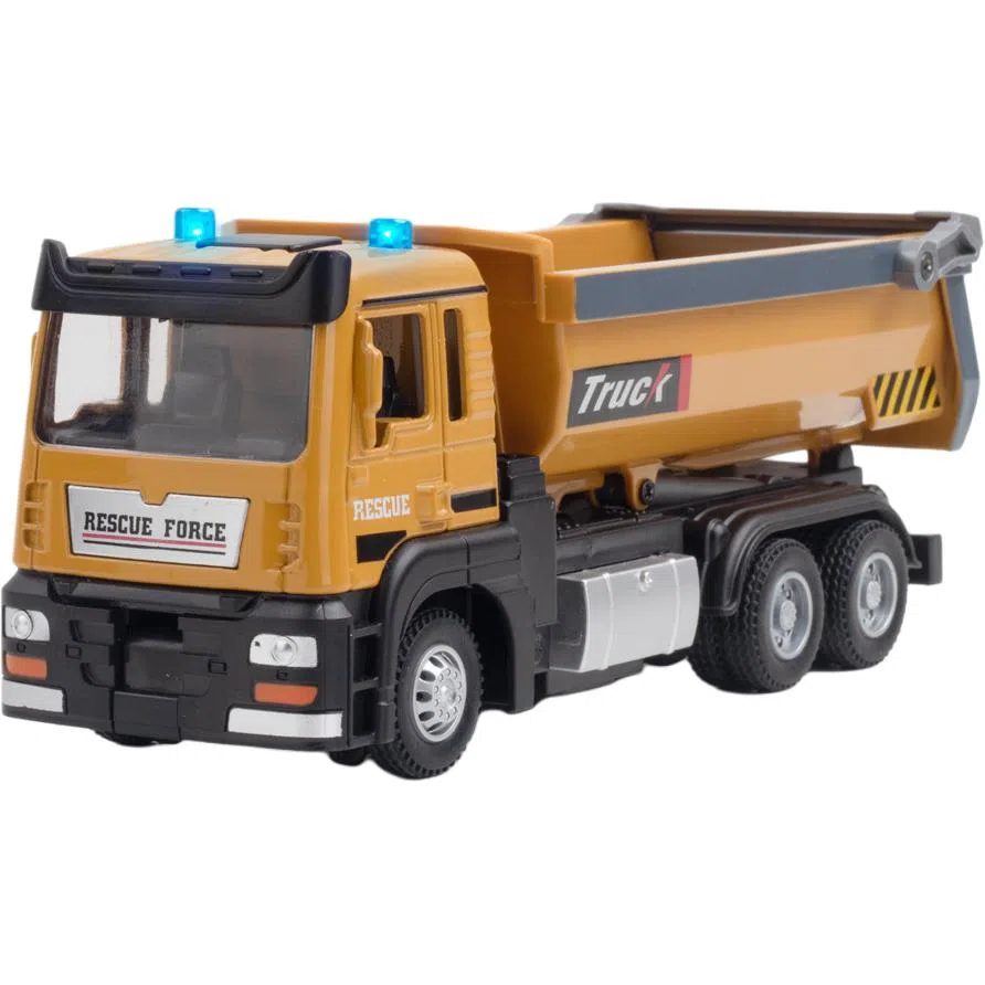 格薇拉 工程合金翻斗车玩具 成品模型