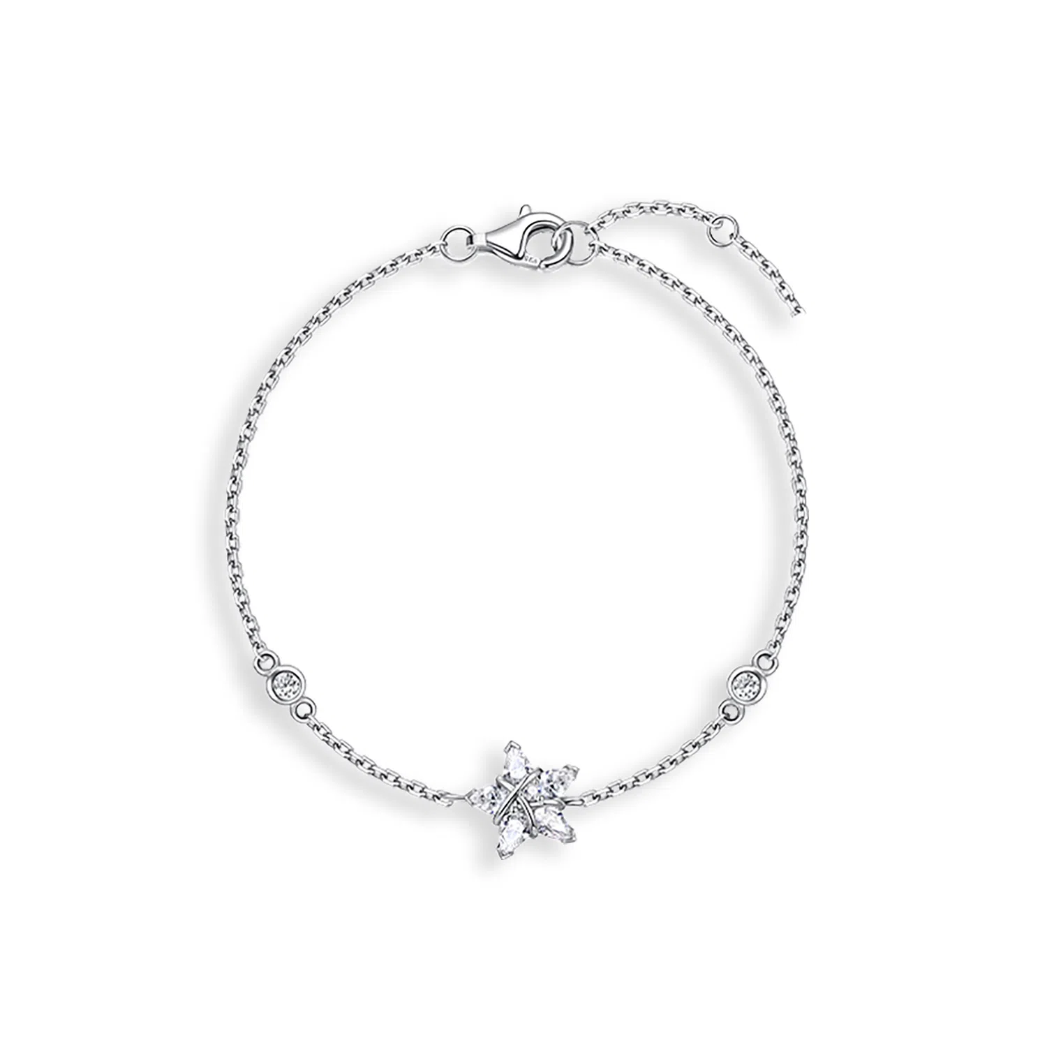 佐卡伊 幸运星 精致轻奢小众优雅甜美 气质通勤日常百搭#好运 琉璃 手链 女款