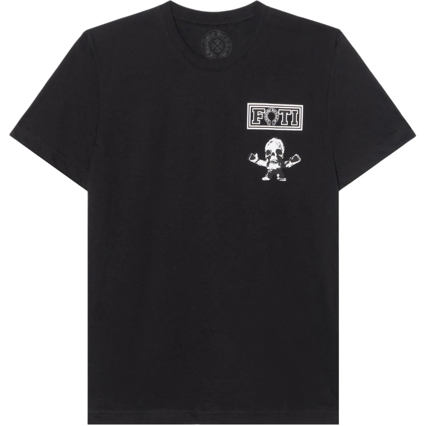 Chrome Hearts Black Crewneck T-Shirt