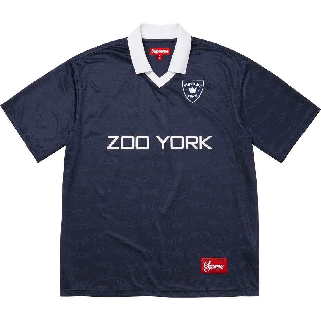 Supreme Zoo York SS25 WEEK17 Soccer Jersey logo