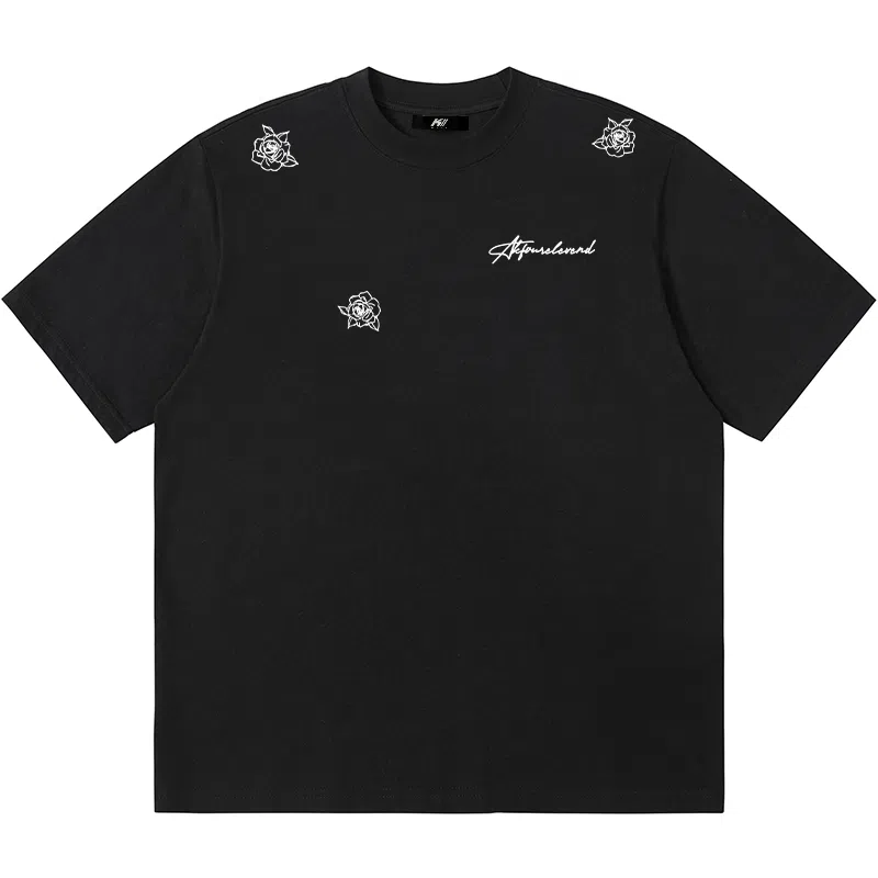 K411 Vintage Rose Logo T-Shirt