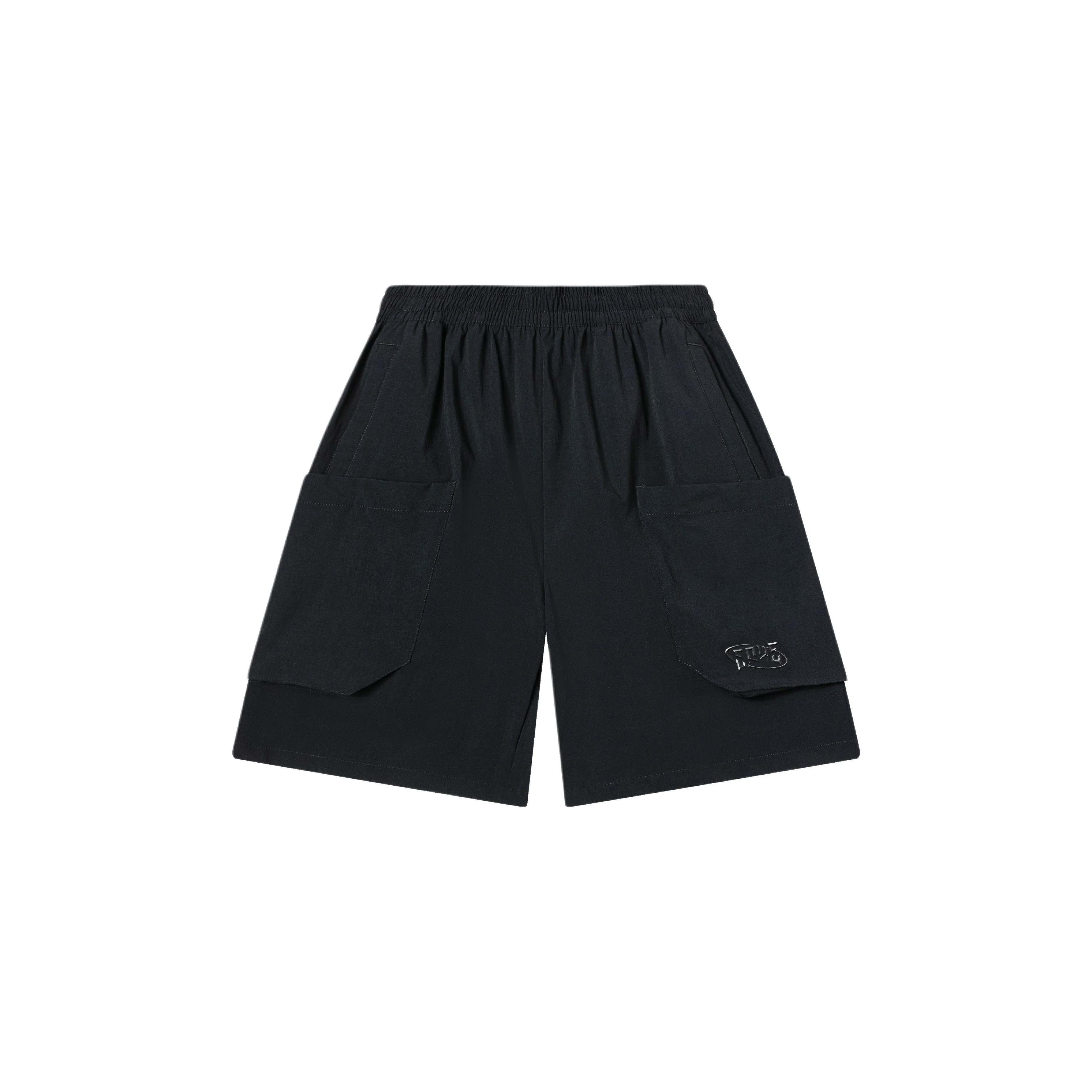 鸿星尔克儿童 纯色百搭五分短裤 青少年