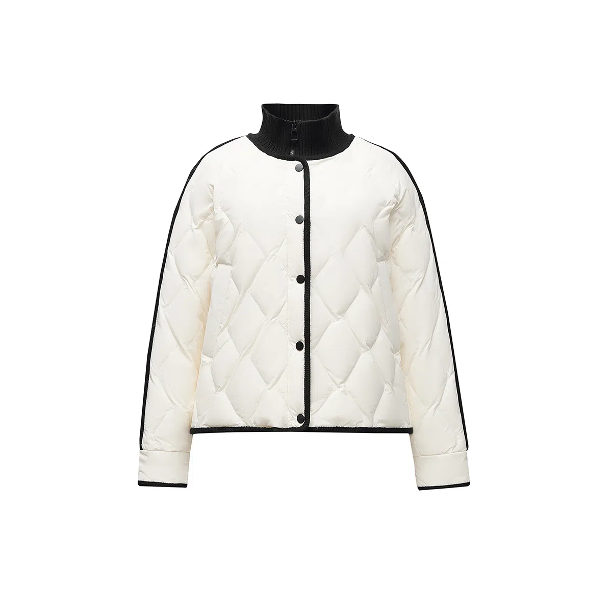 鸭鸭 冬季 立领短款轻薄款羽绒服 女款