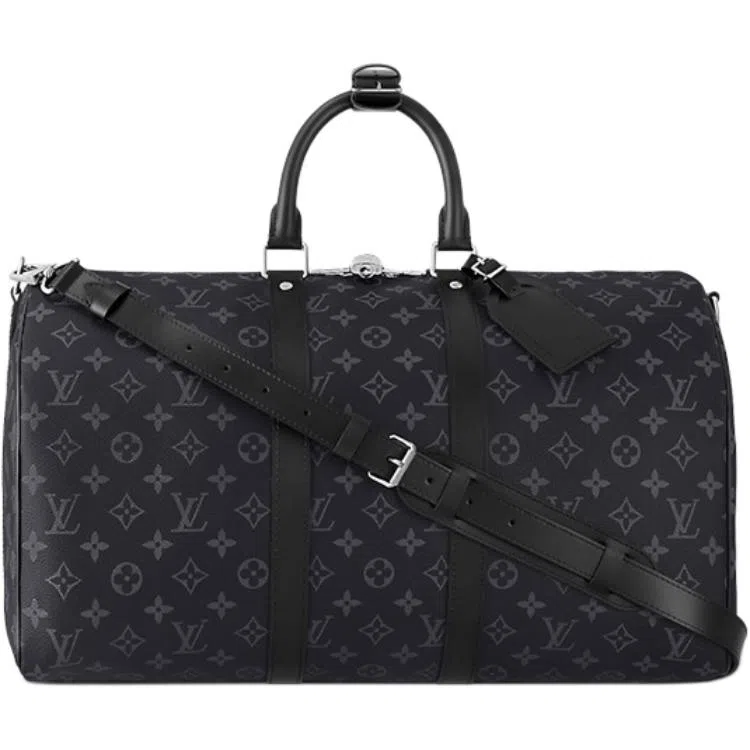 Louis Vuitton Keepall 45 Black Grey