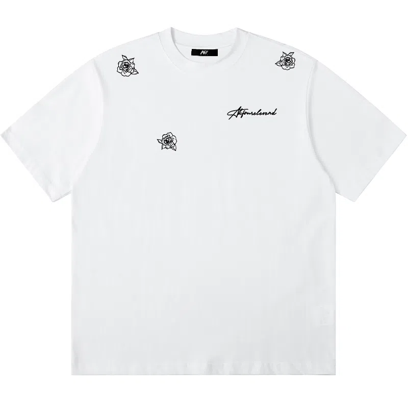 K411 Vintage Rose Logo T-Shirt