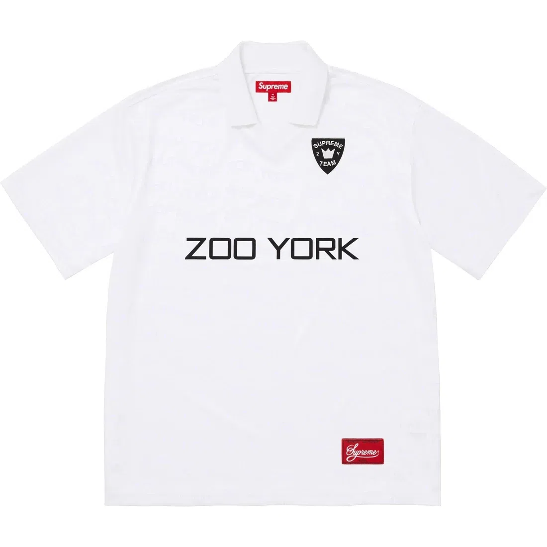 Supreme Zoo York SS25 WEEK17 Soccer Jersey logo