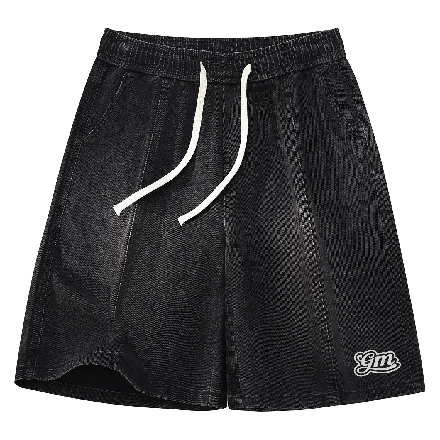 Garfield Family Vintage Washed Straight Shorts