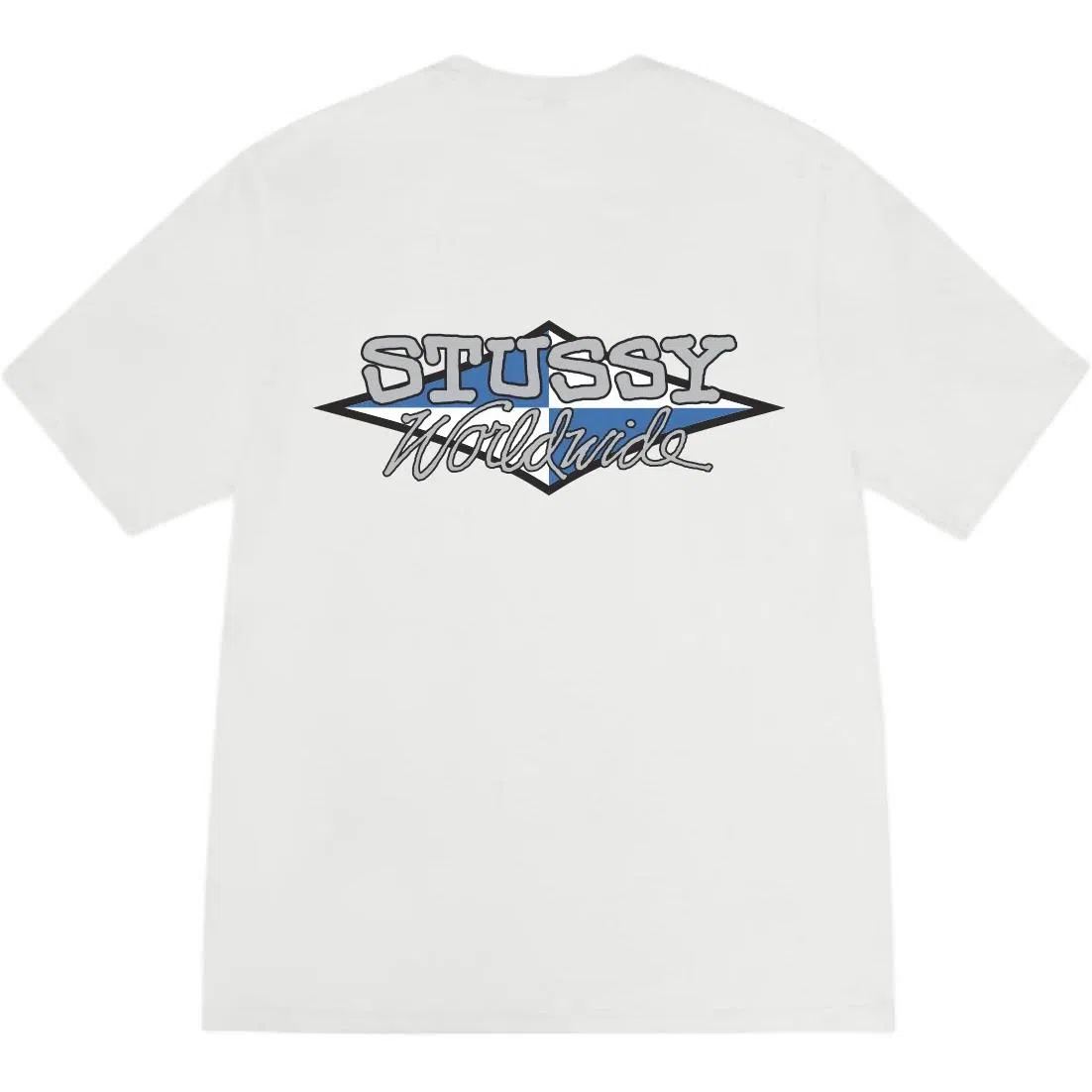 Stussy SS25 WORLDWIDE DIAMOND TEE PIGMENT DYED logoT