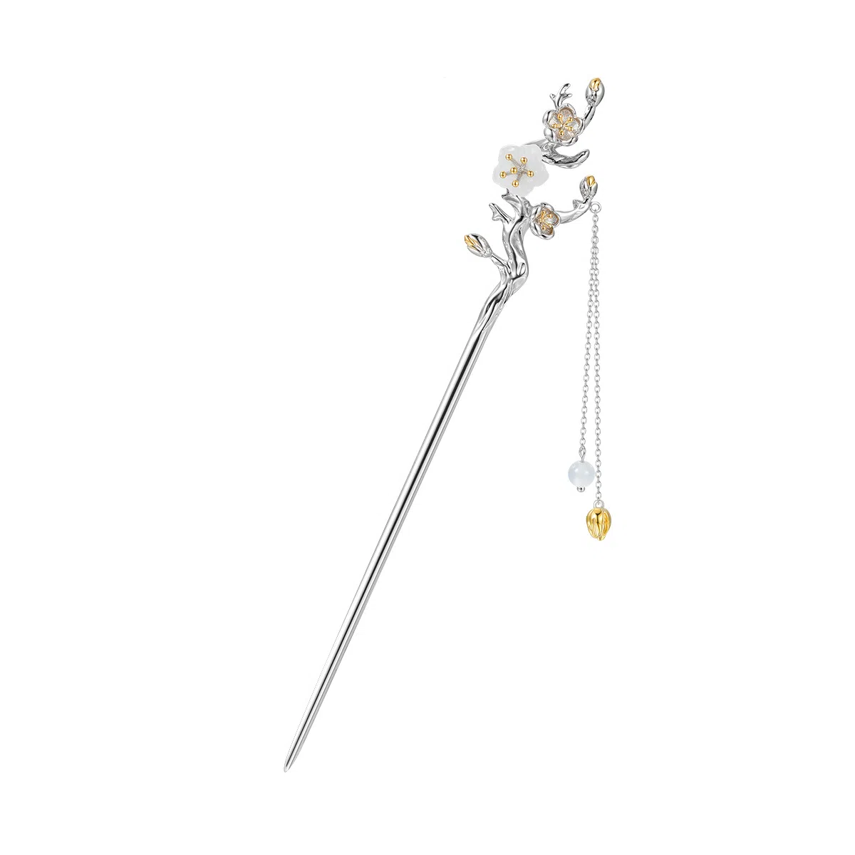 【免费定制照片】 秦福炫 永恒典籍礼盒十二花神 国潮新中式步摇流苏古风设计感时尚气质高级感 合金 发簪 女款