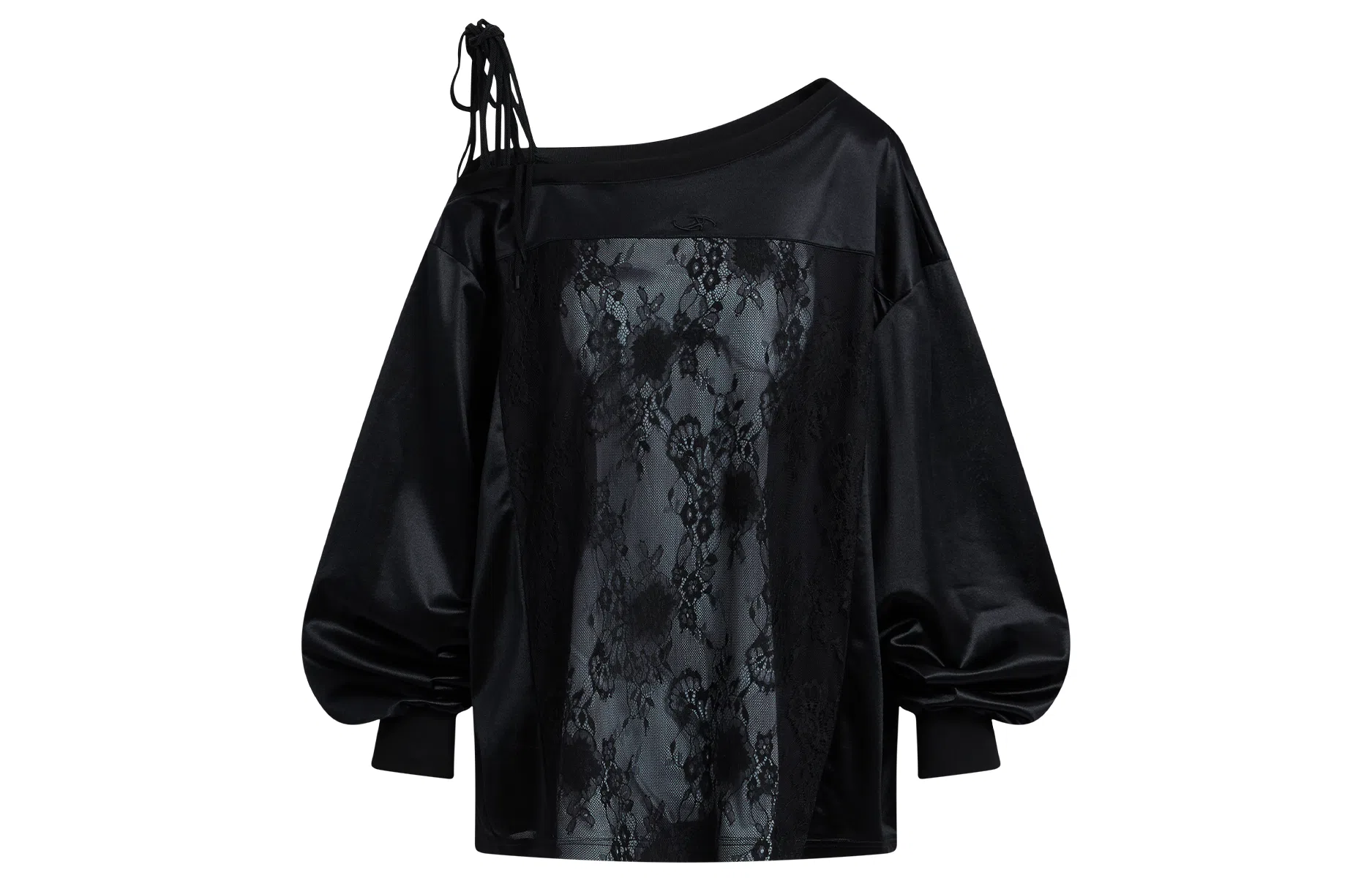 IMXS Long Sleeve Lace Embroidered Tee